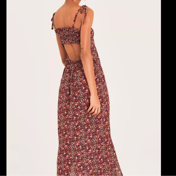 ba&sh Floral Maxi Dress Size M - Picture 2 of 8